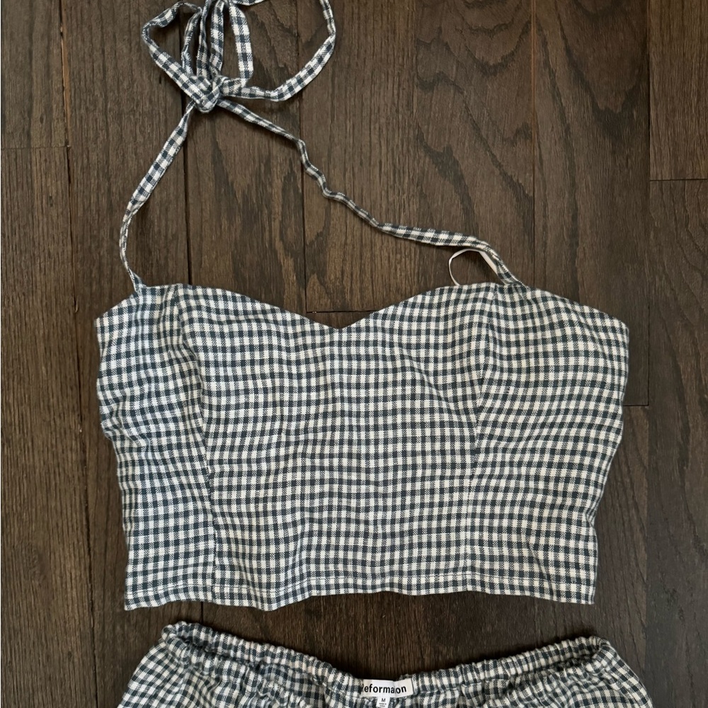 Reformation plaid set - Picture 4 of 5